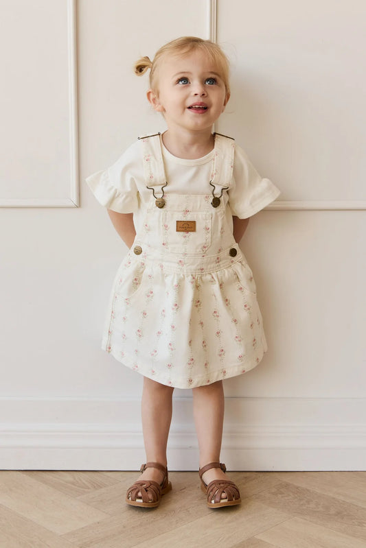 Jamie Kay Norah Overall Dress Rose Trail