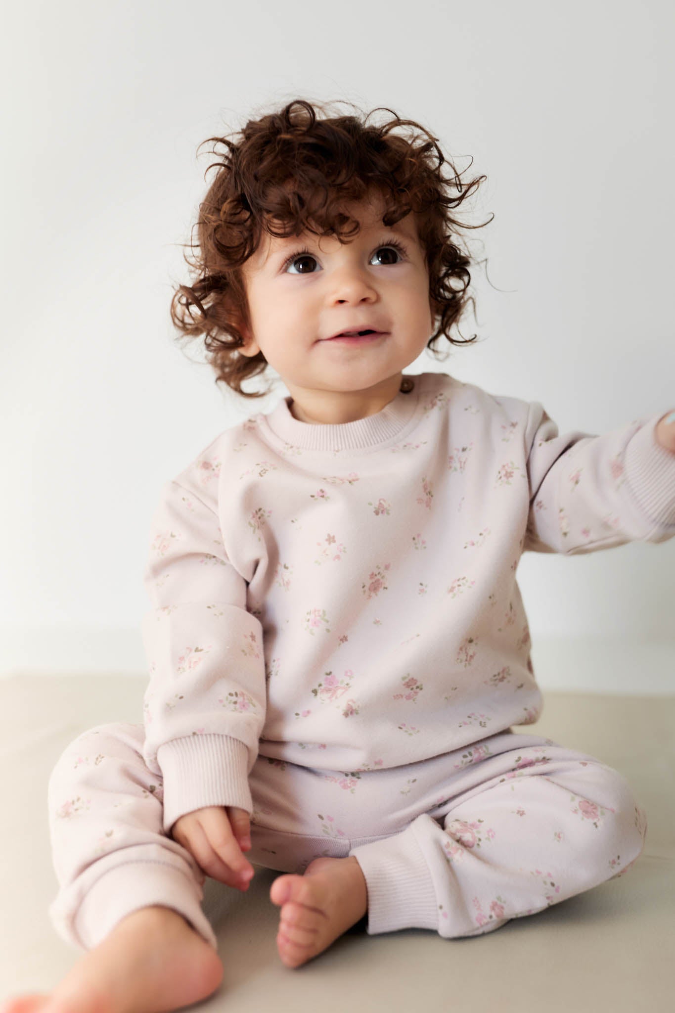 Jamie Kay Organic Cotton Morgan Track Pant Petite Fleur Violet