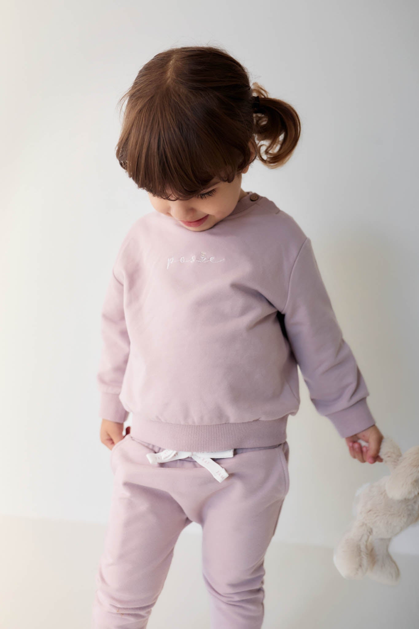 Jamie Kay Organic Cotton Morgan Track Pant Heather Haze