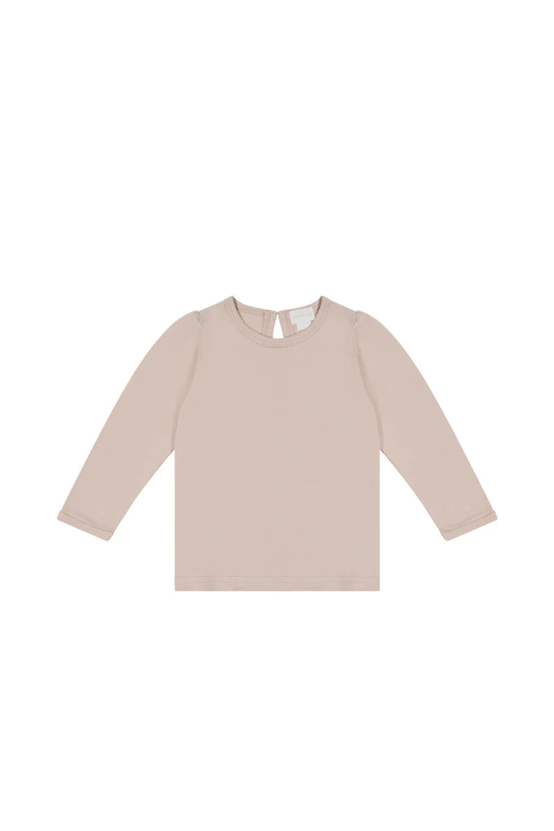 Jamie Kay Pima Cotton Cindy Top Dusky Rose