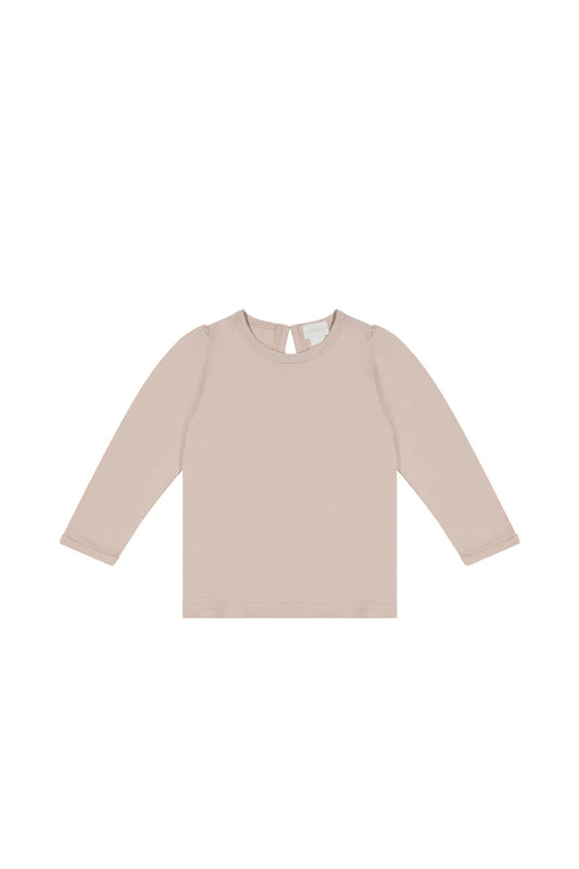 Jamie Kay Pima Cotton Cindy Top Dusky Rose