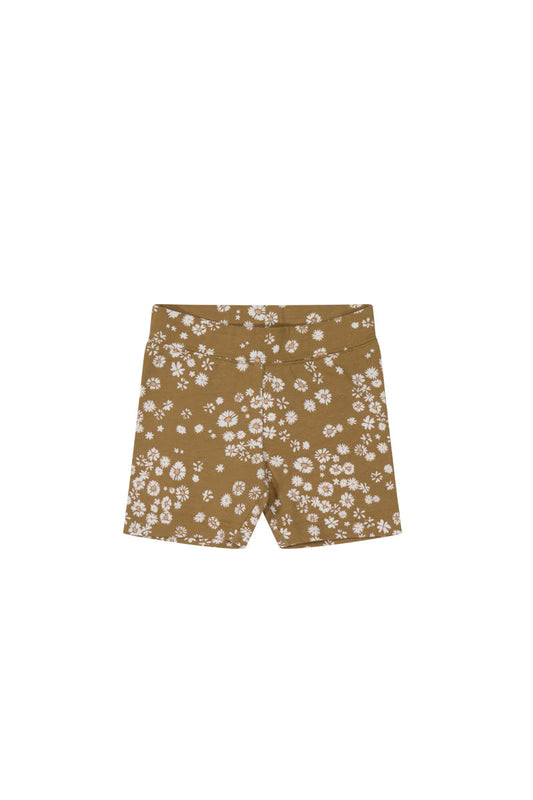 Jamie Kay Organic Cotton Bike Short Daisy Floral