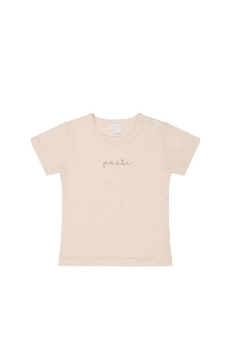 Jamie Kay Pima Cotton Aude Oversized Tee Ballet Pink