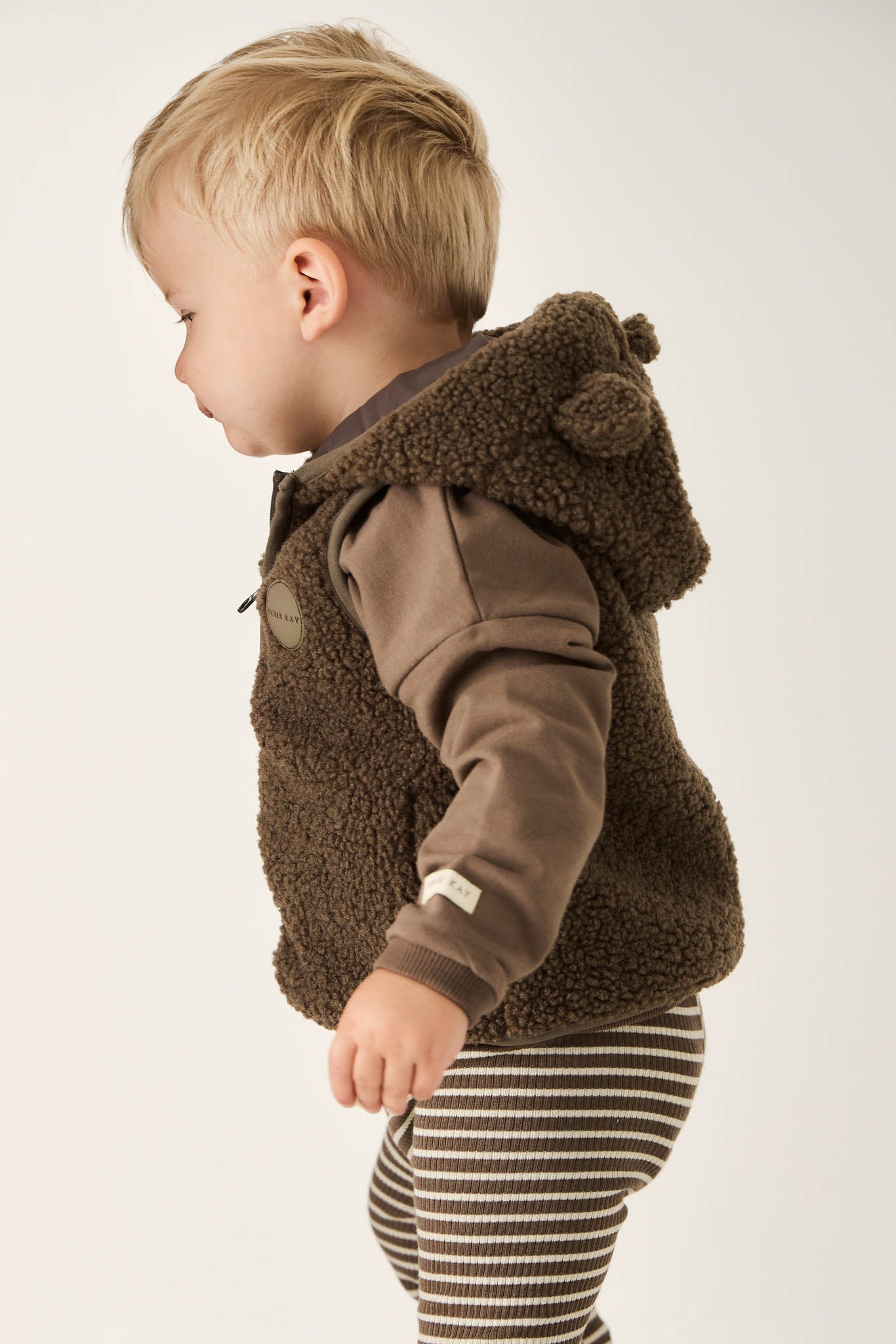Jamie Kay Organic Cotton Modal Everyday Legging Bear Cassava