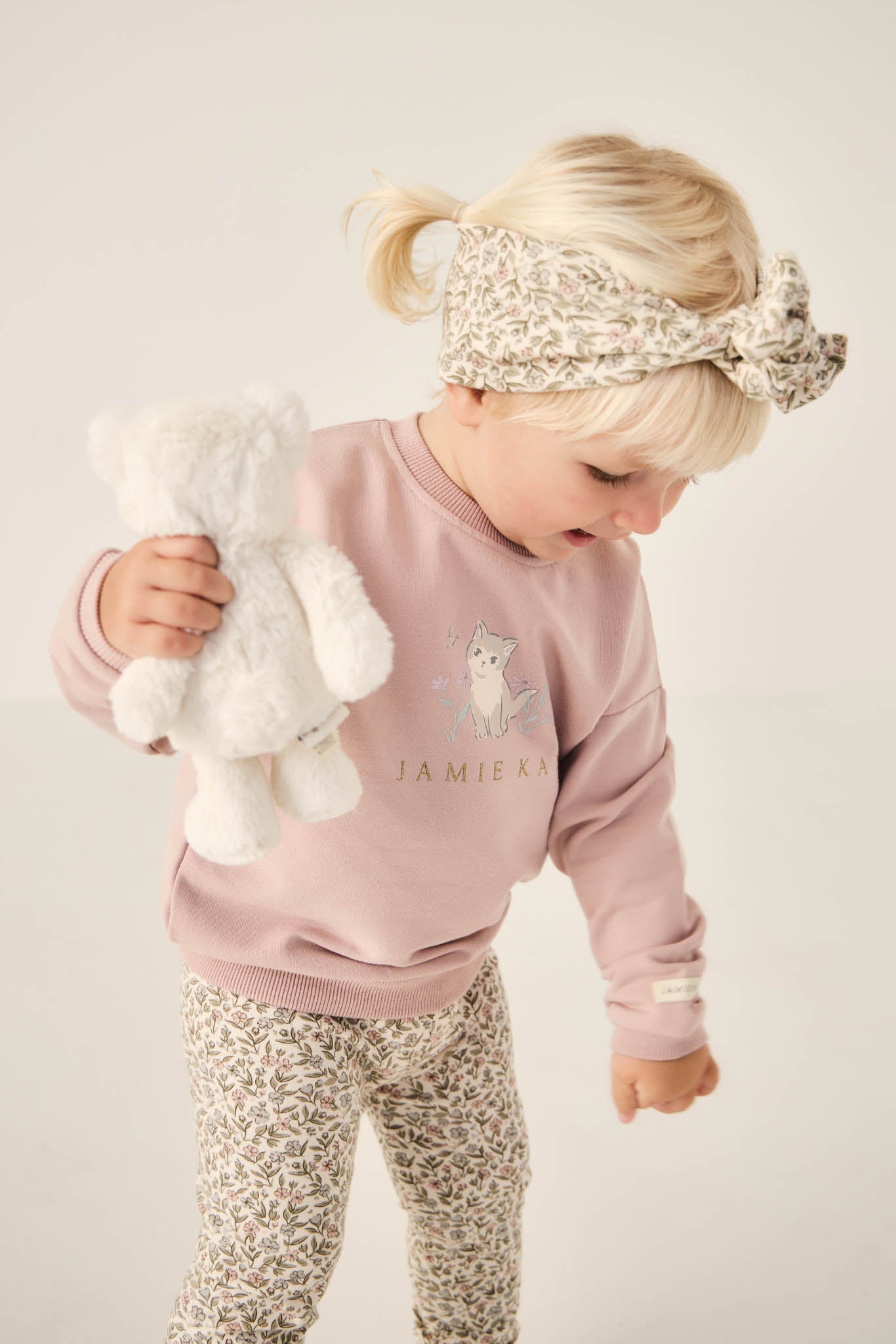 Jamie Kay Organic Cotton Everyday Legging Ariella Eggnog
