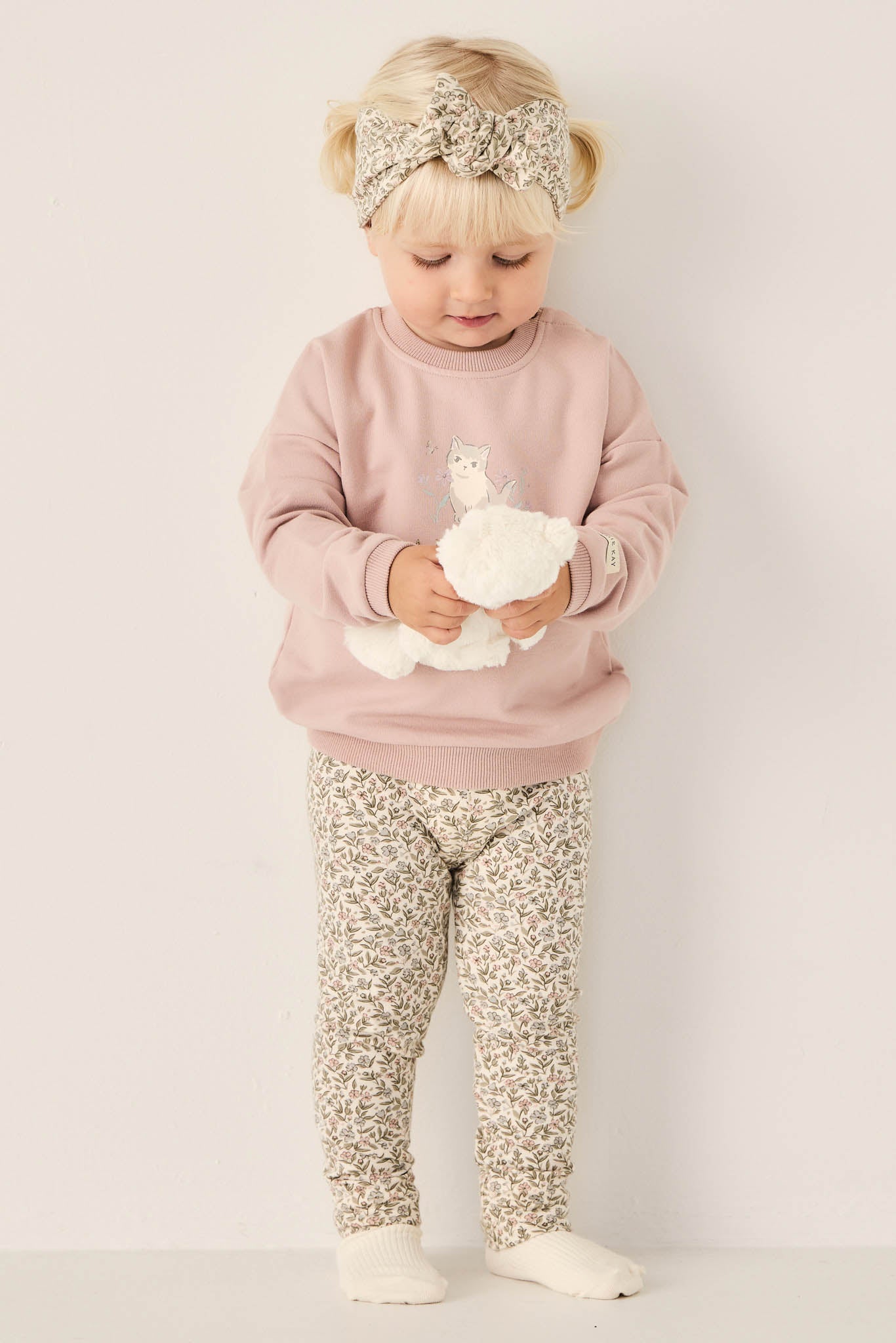 Jamie Kay Organic Cotton Everyday Legging Ariella Eggnog