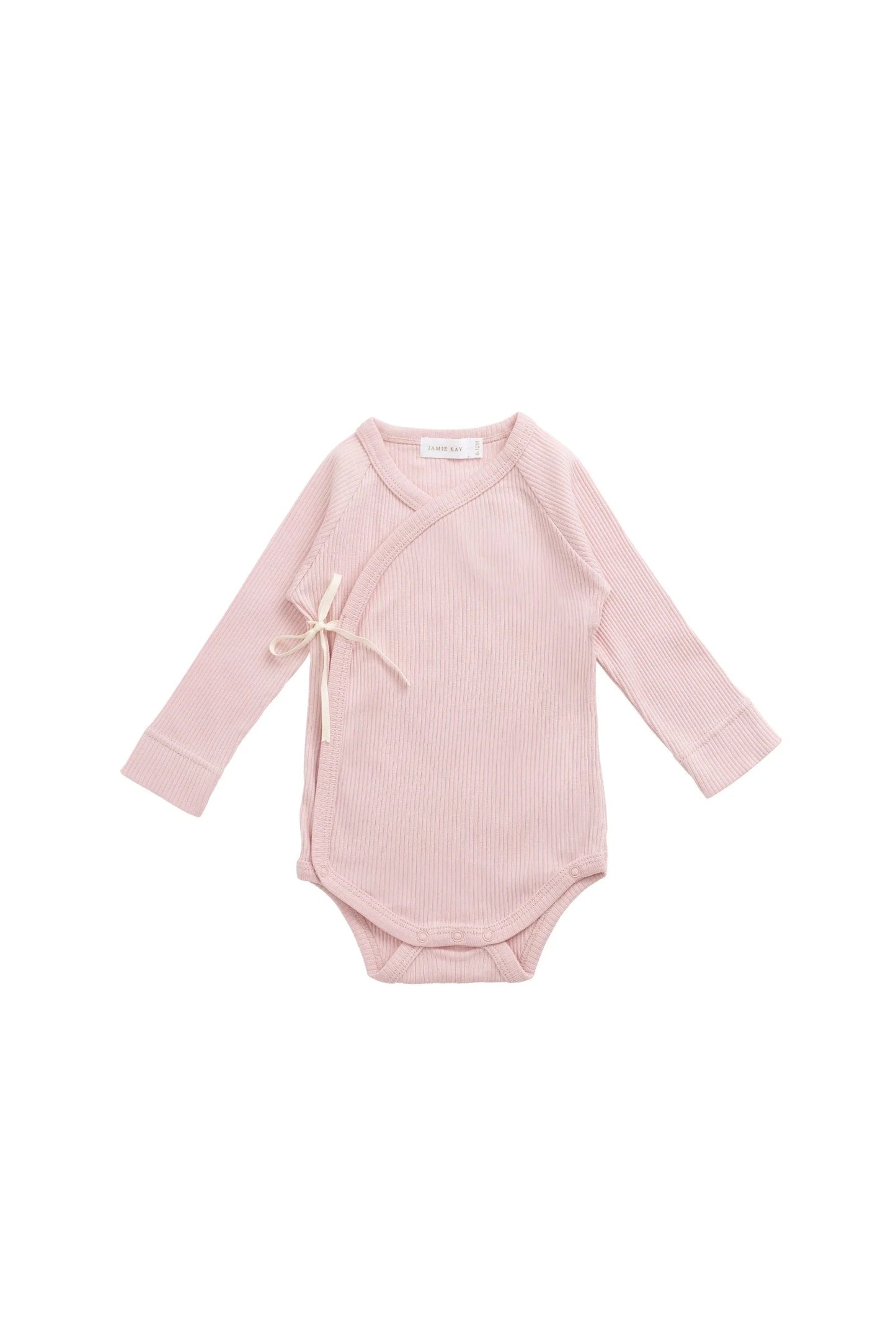 Jamie Kay Organic Cotton Modal Marina Long Sleeve Bodysuit Trinket