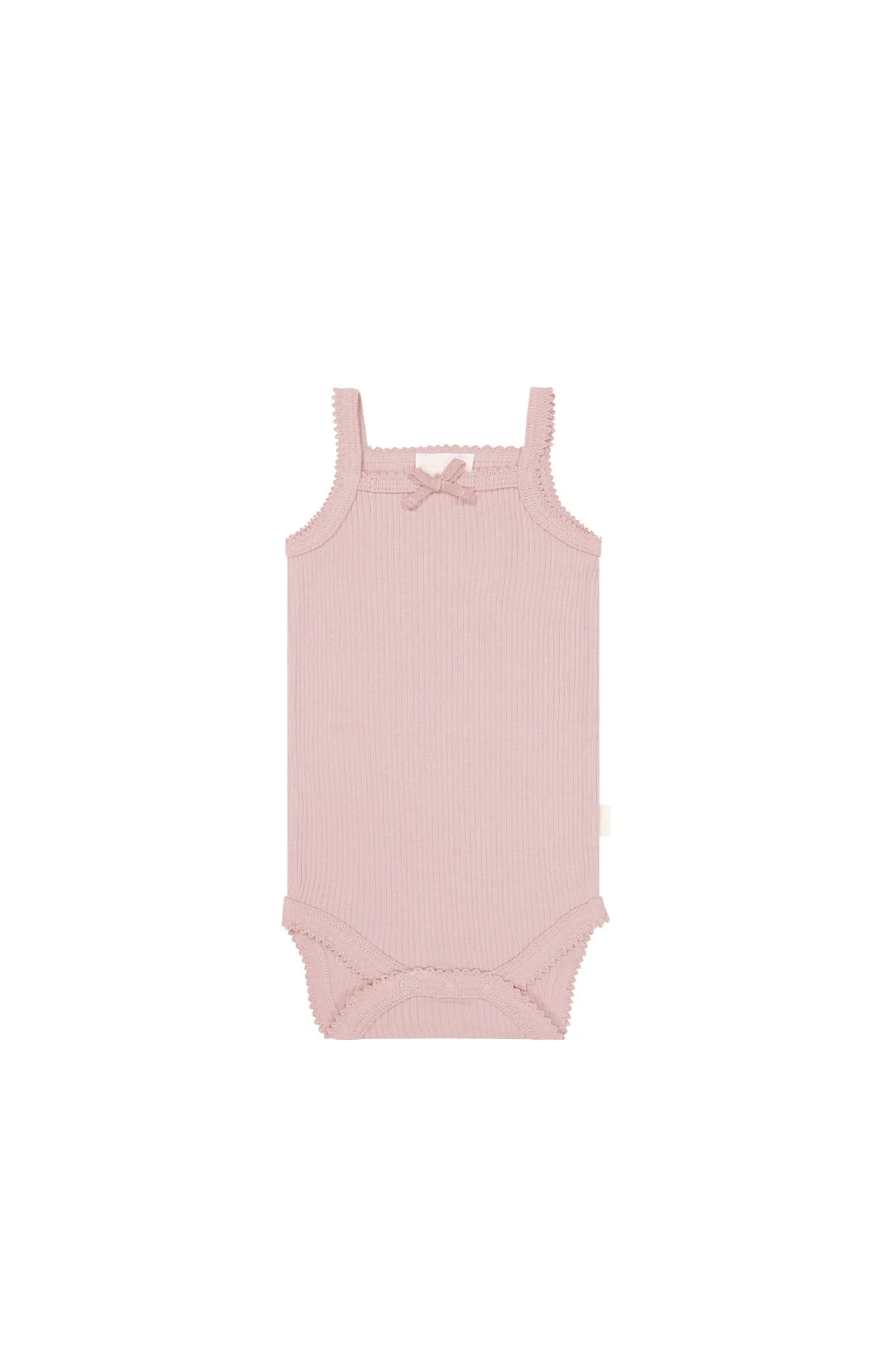 Jamie Kay Organic Cotton Modal Singlet Bodysuit Trinket