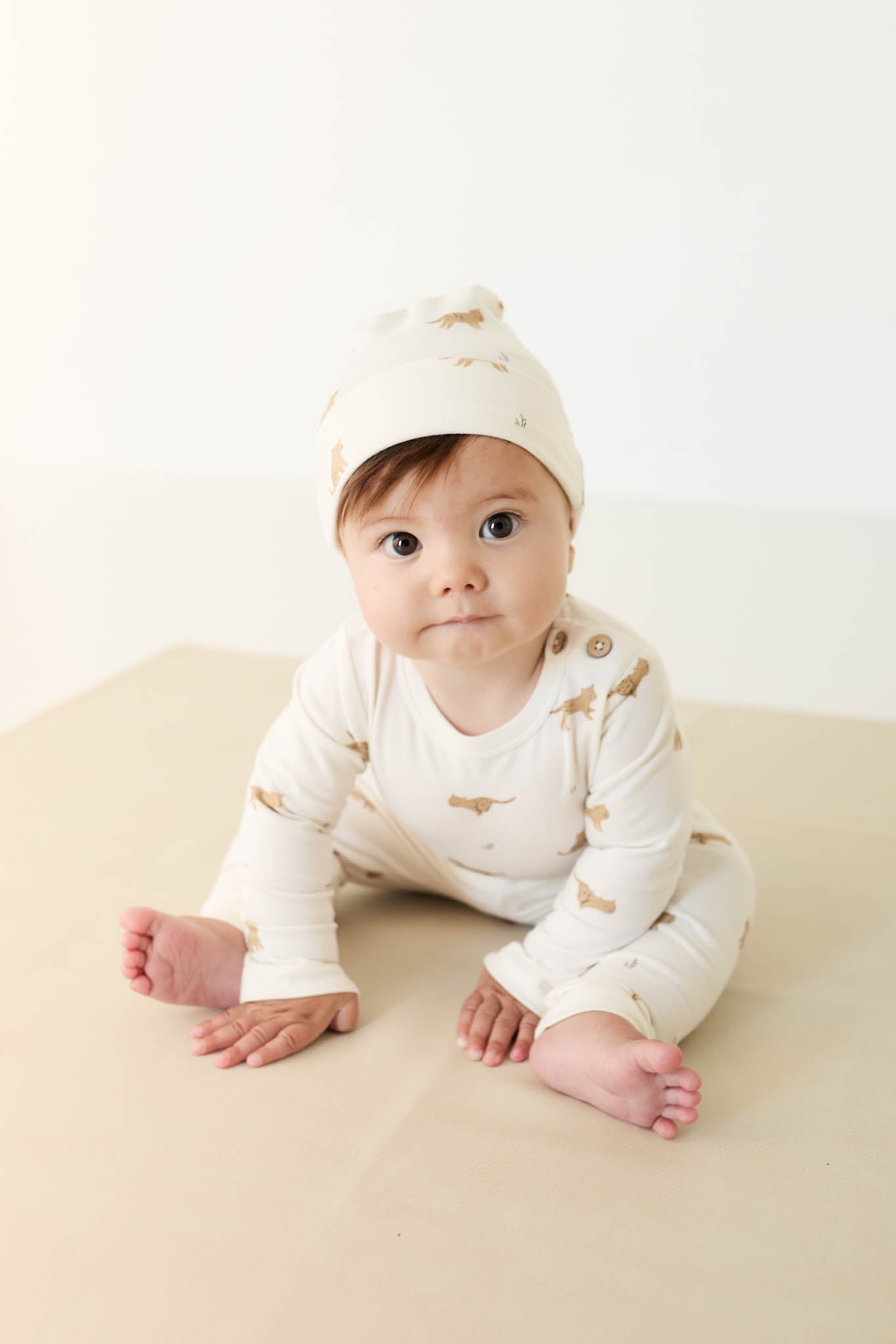 Jamie Kay Organic Cotton Everyday Legging Lenny Leopard Cloud
