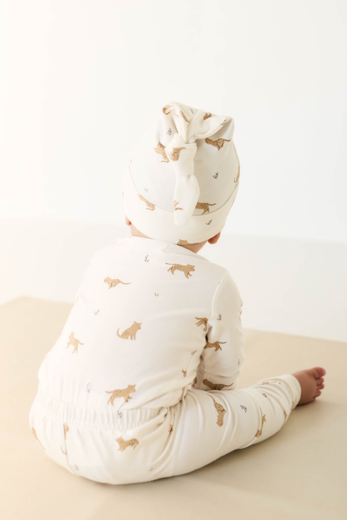 Jamie Kay Organic Cotton Everyday Legging Lenny Leopard Cloud