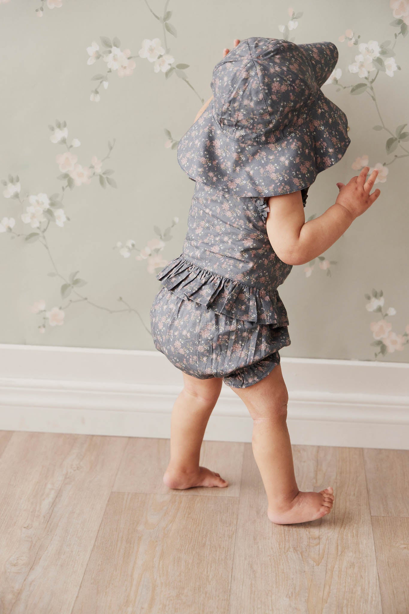 Jamie Kay Organic Cotton Frill Bloomer Madeline Lane Storm