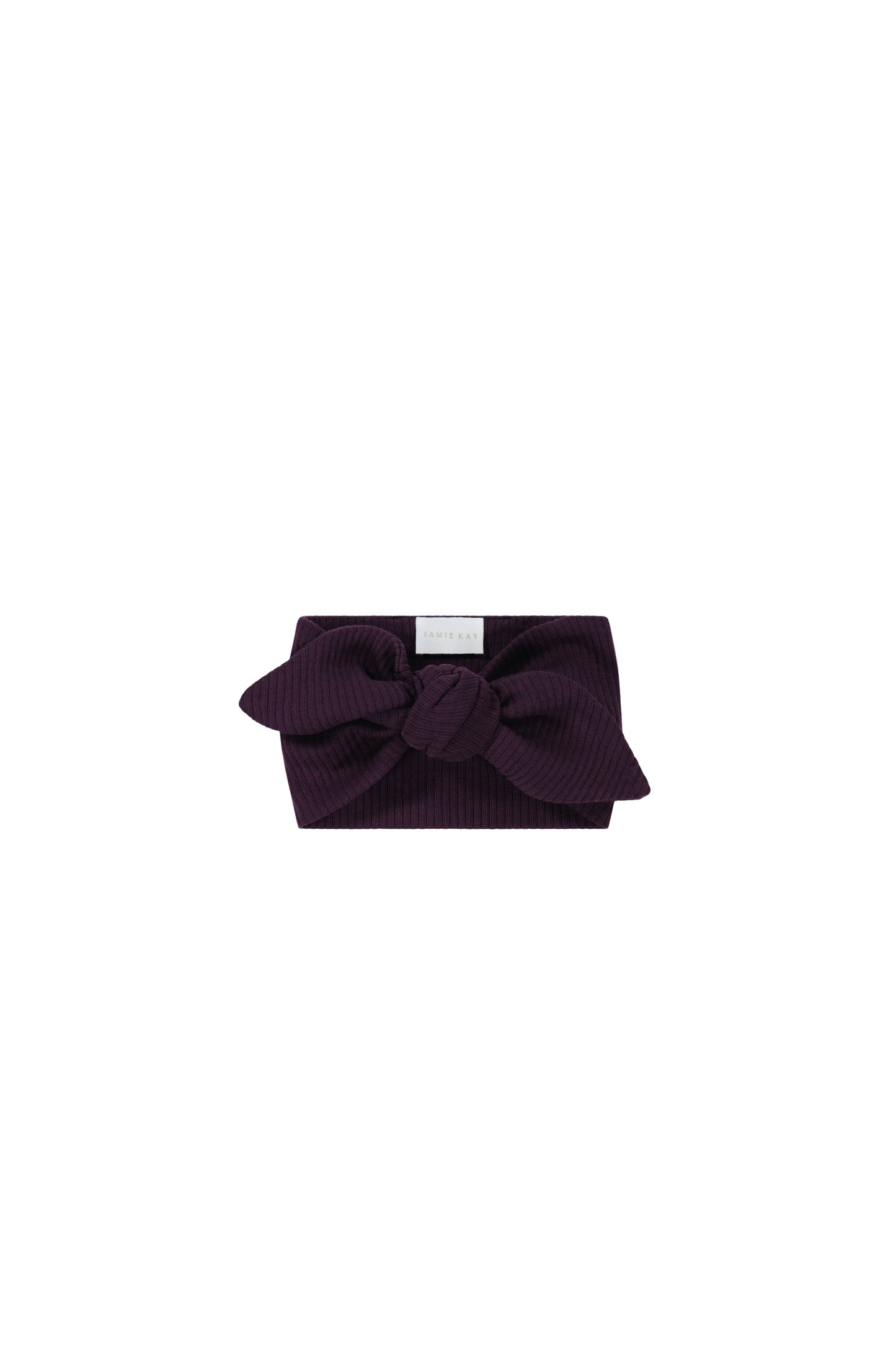 Jamie Kay Organic Cotton Modal Headband Fig