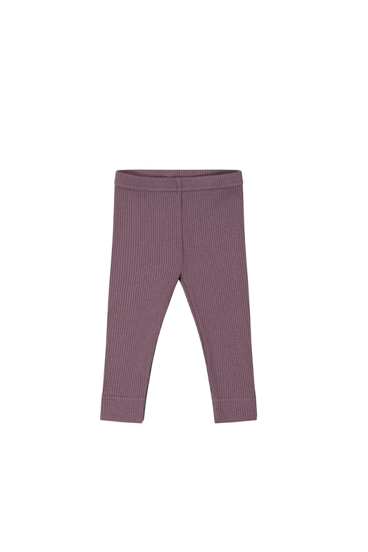 Jamie Kay Organic Cotton Modal Elastane Legging Mauve