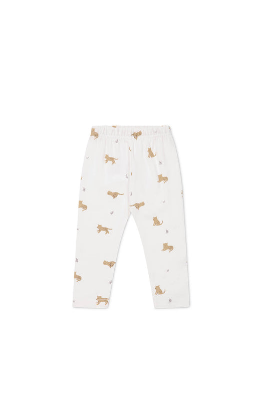 Jamie Kay Organic Cotton Everyday Legging Lenny Leopard Cloud