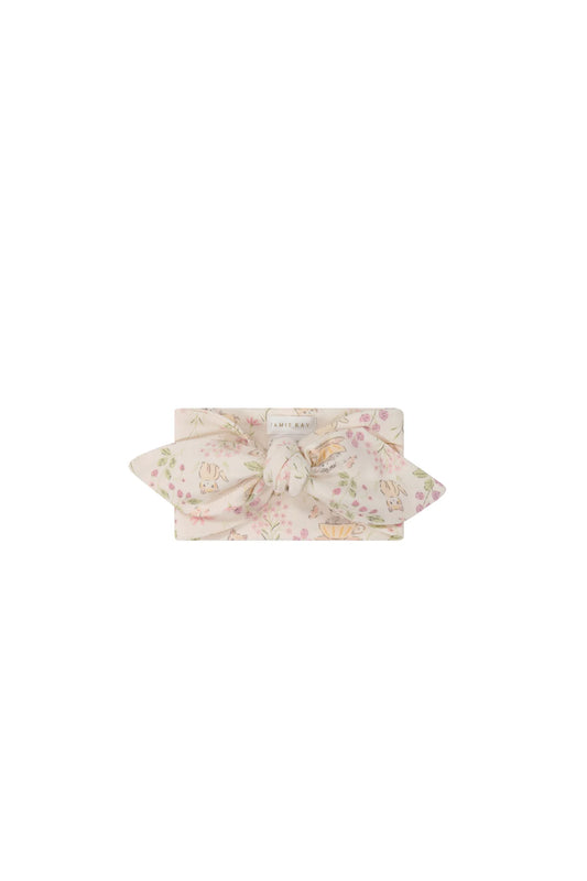 Jamie Kay Organic Cotton Headband Moons Garden