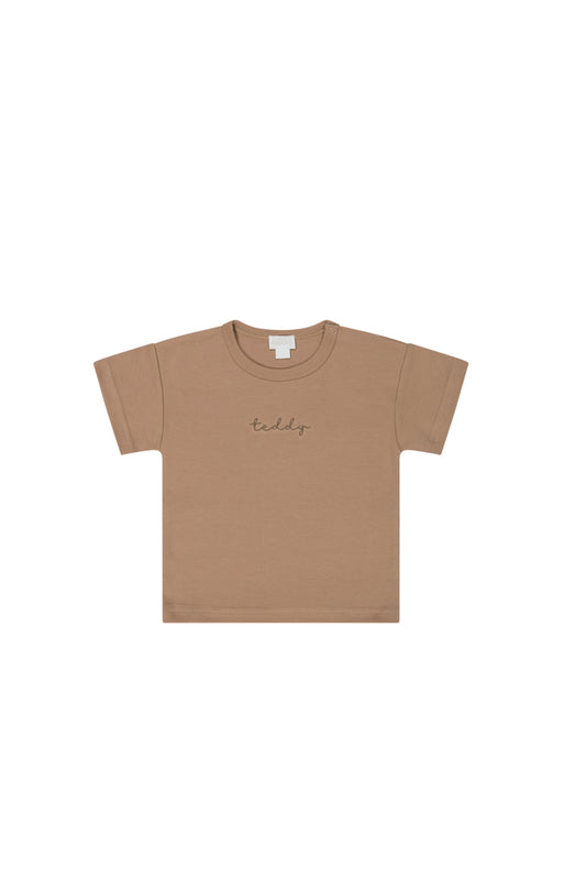 Jamie Kay Pima Cotton Hunter Tee Hazelnut