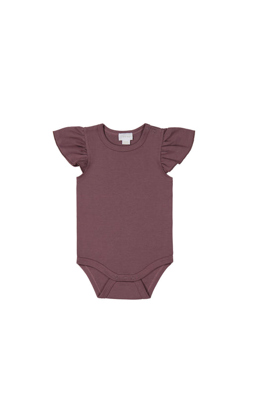 Jamie Kay Pima Cotton Fleur Bodysuit Twilight