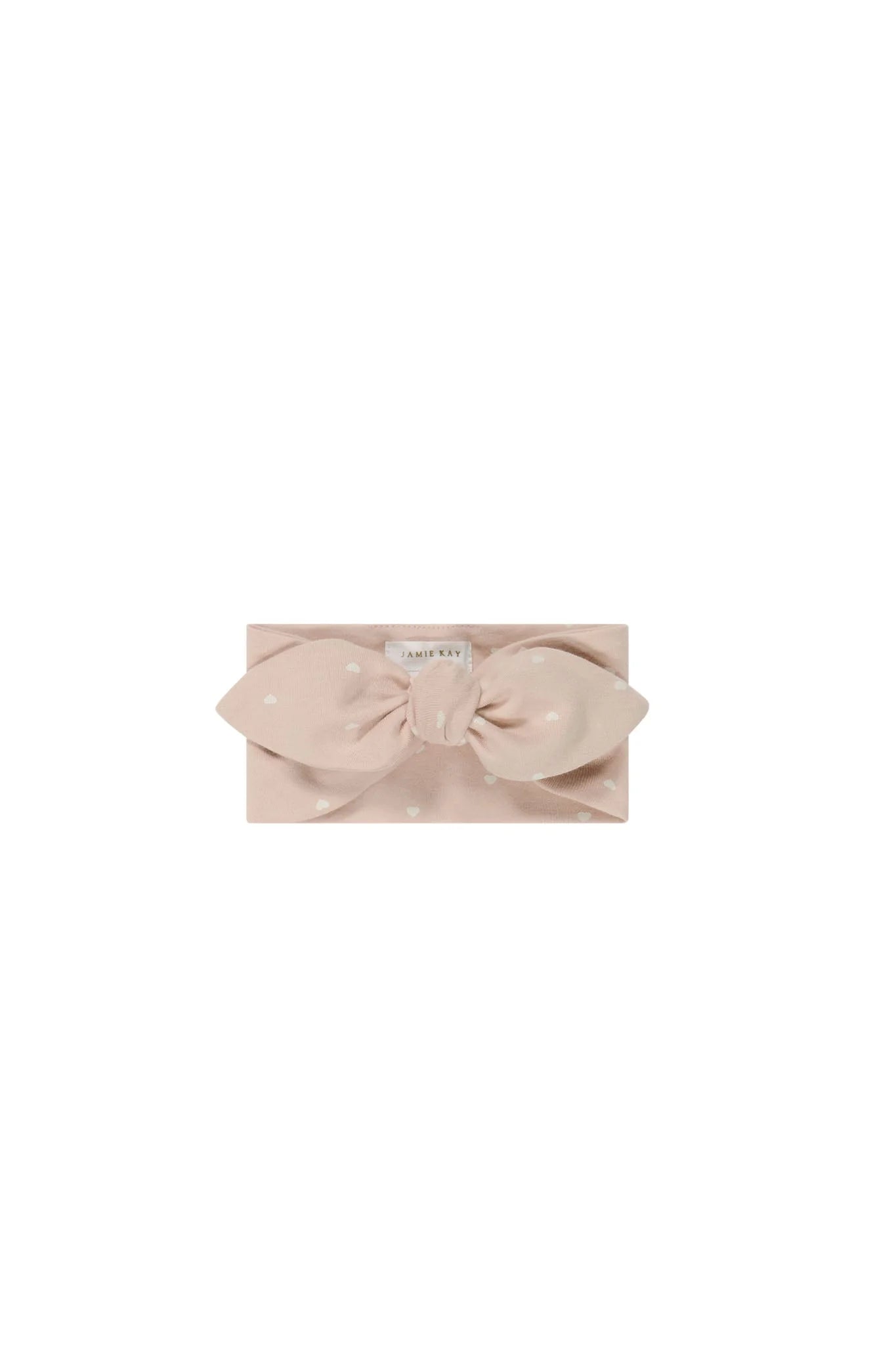 Jamie Kay Organic Cotton Headband Mon Amour Rose