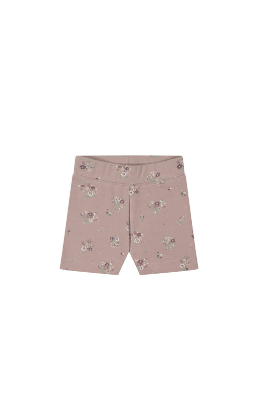 Jamie Kay Organic Cotton Everyday Bike Short Lauren Floral Fawn