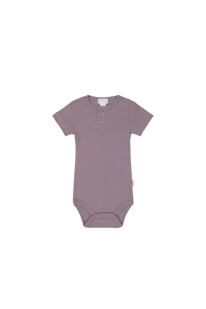 Jamie Kay Organic Cotton Modal Darcy Rib Tee Bodysuit Daisy