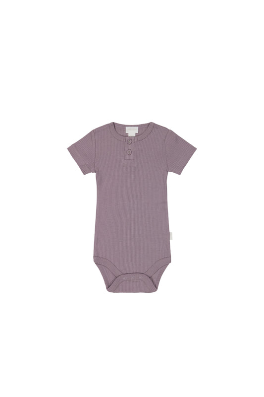 Jamie Kay Organic Cotton Modal Darcy Rib Tee Bodysuit Daisy