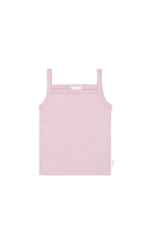 Jamie Kay Organic Cotton Modal Marina Singlet Orchid Marle