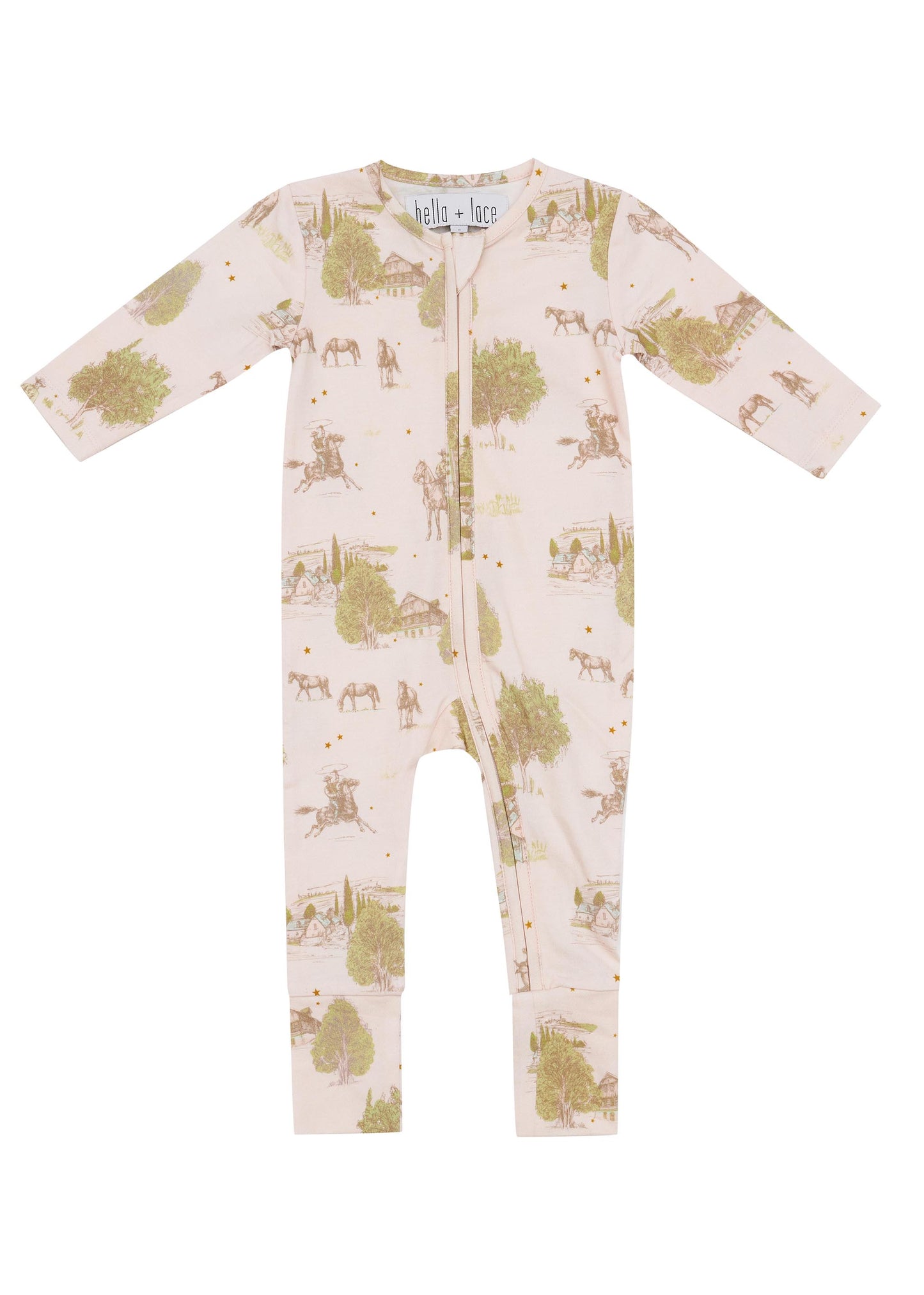 Bella and Lace Jesse Romper Lone Star
