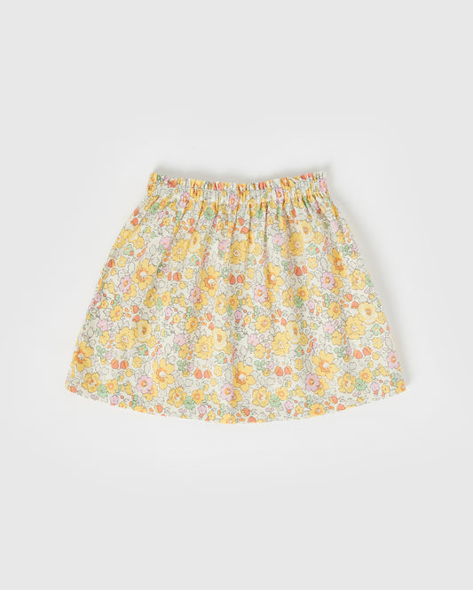 Goldie + Ace Lacey Skirt Betsy Yellow