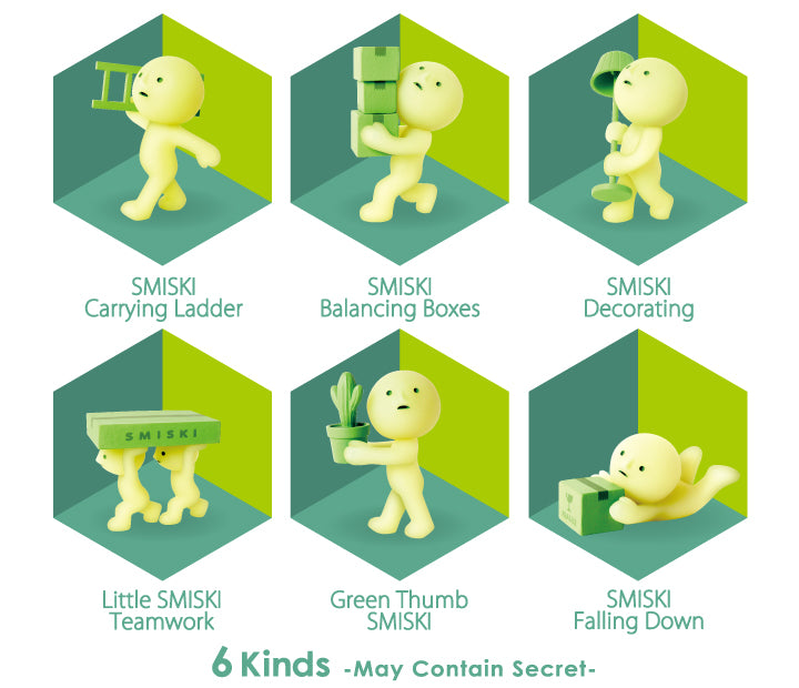 Smiski Mini Figure Moving