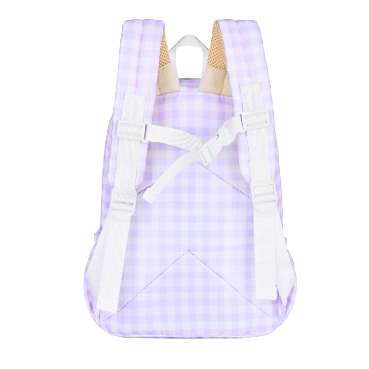 Kinnder Mini Toddler/Daycare Backpack Lilac Gingham