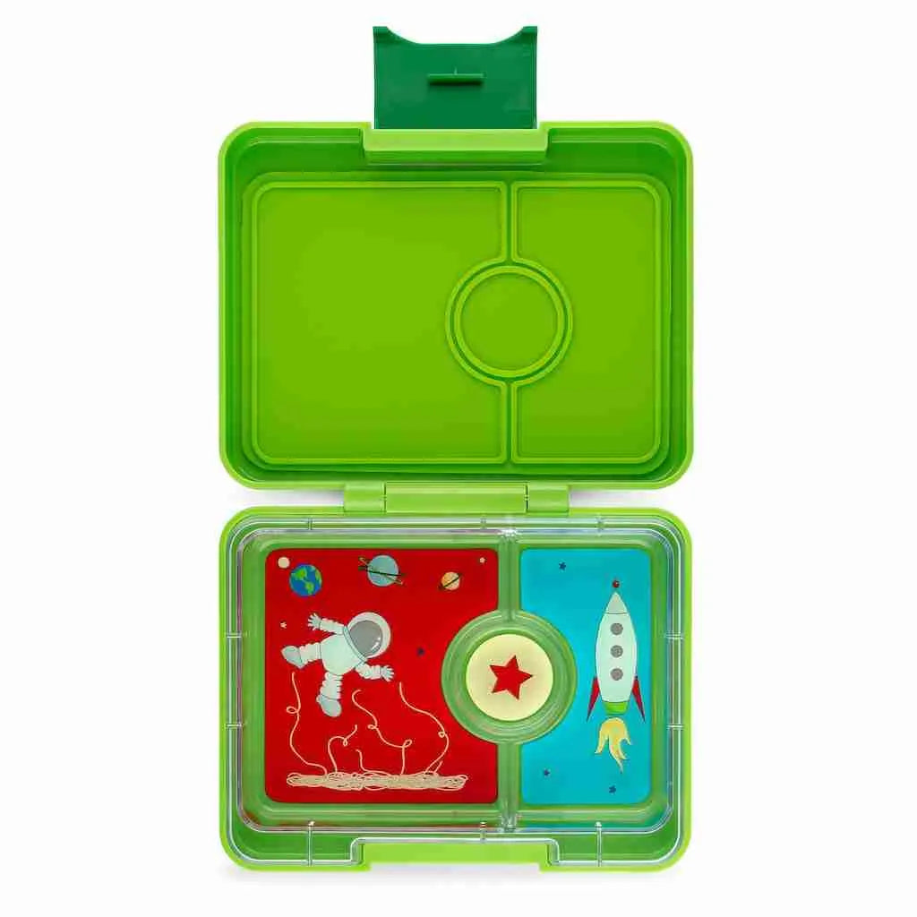 Yumbox Snack Box Lime Green Rocket