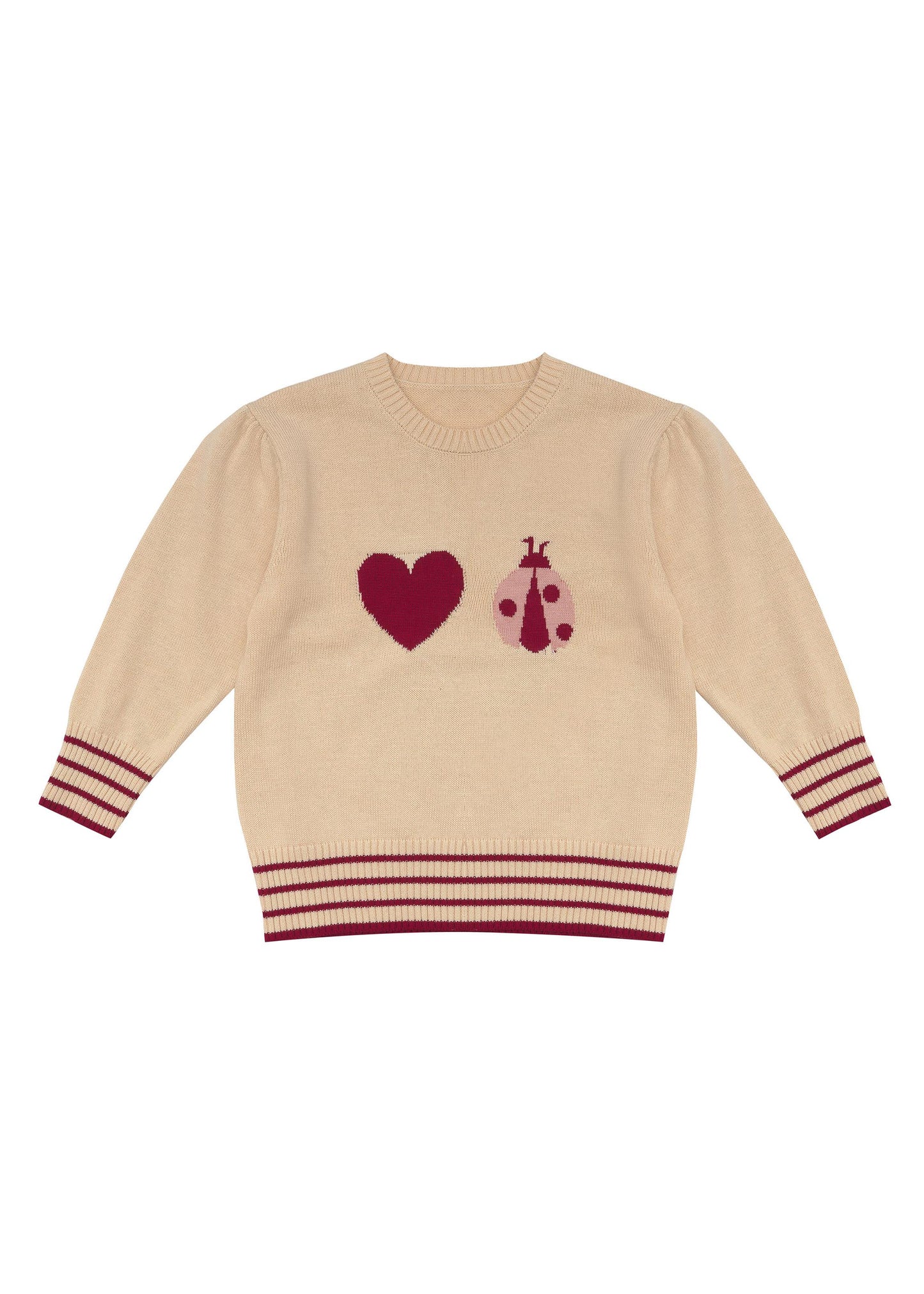 Pearson & Pearson Little Lady Bug Jumper Sandstone