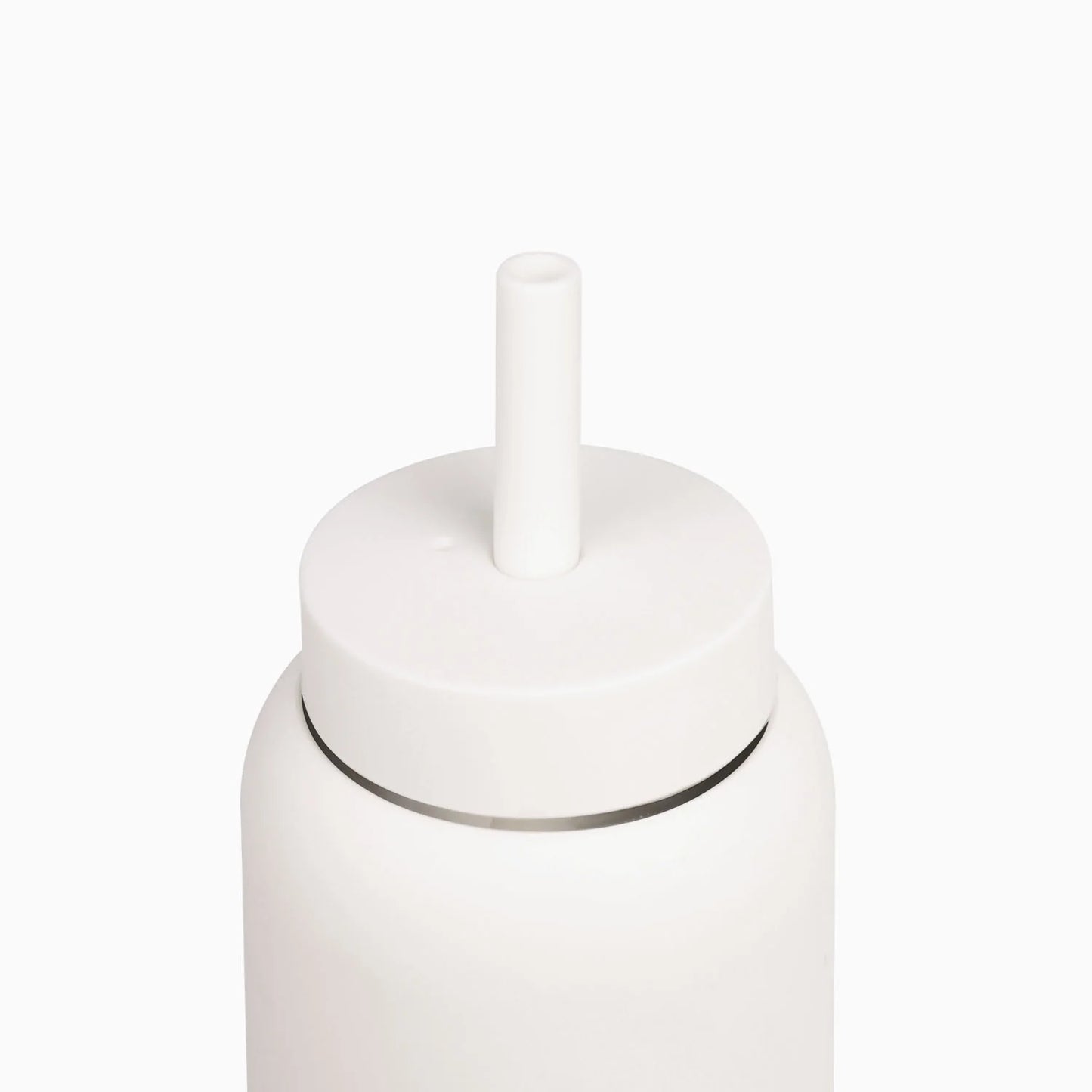 Bink Mini Lounge Straw and Cap White