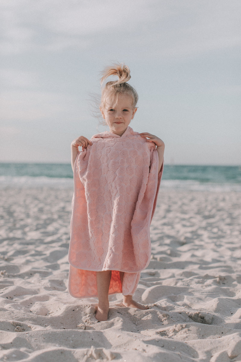 Grown Terry Poncho Blossom Flower Drum