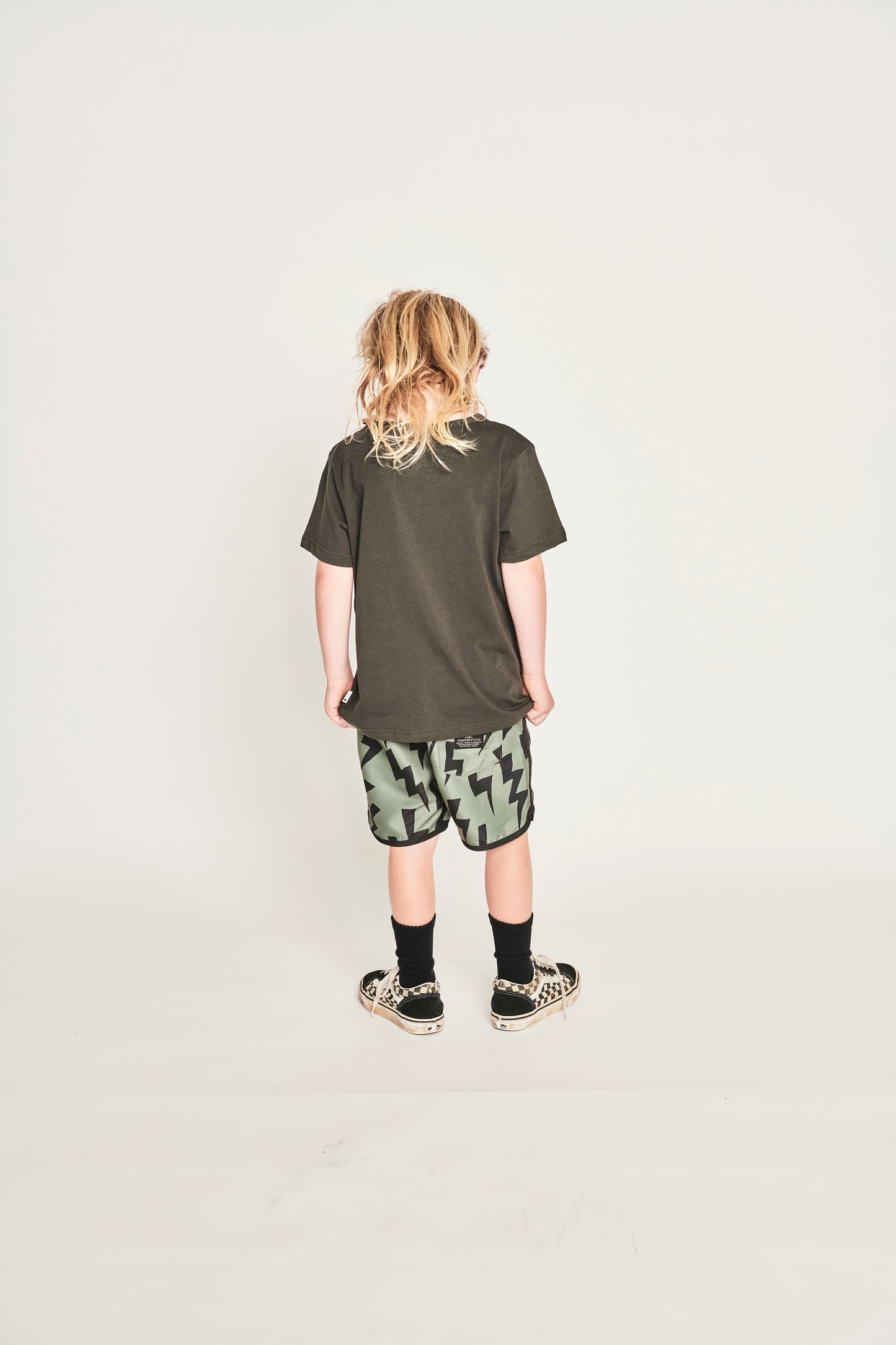 Munster Kids Zapper Boardshort Olivine