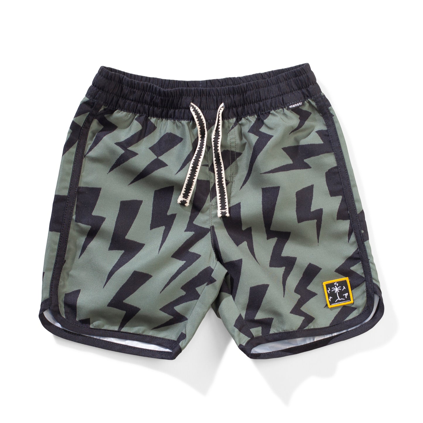 Munster Kids Zapper Boardshort Olivine