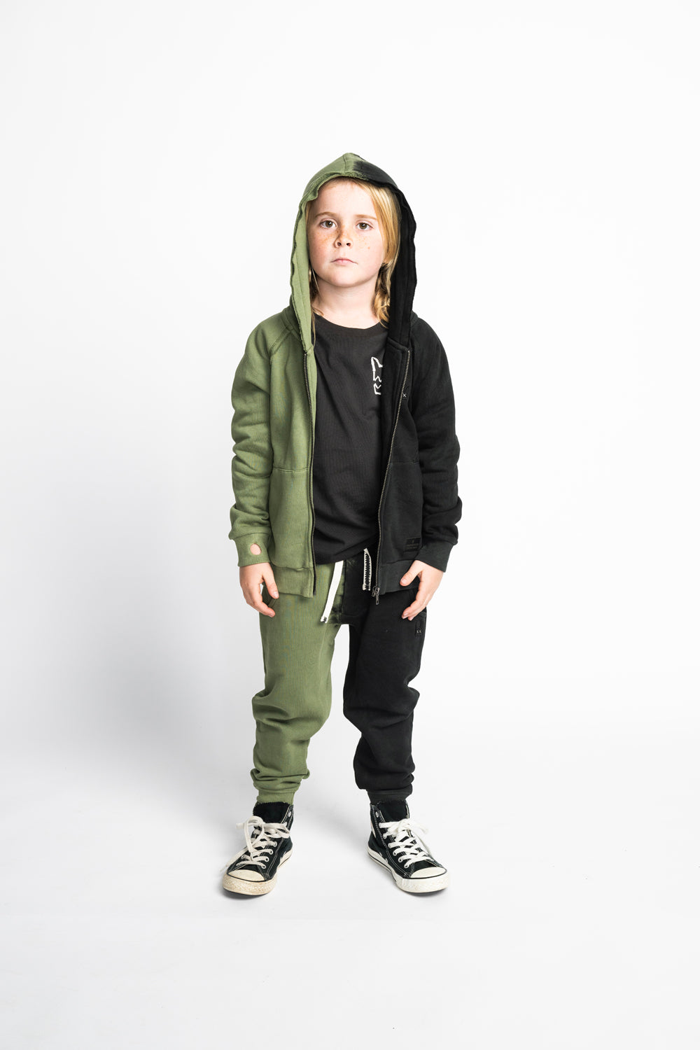 Munster Kids Flipside Pant Dusty Olive