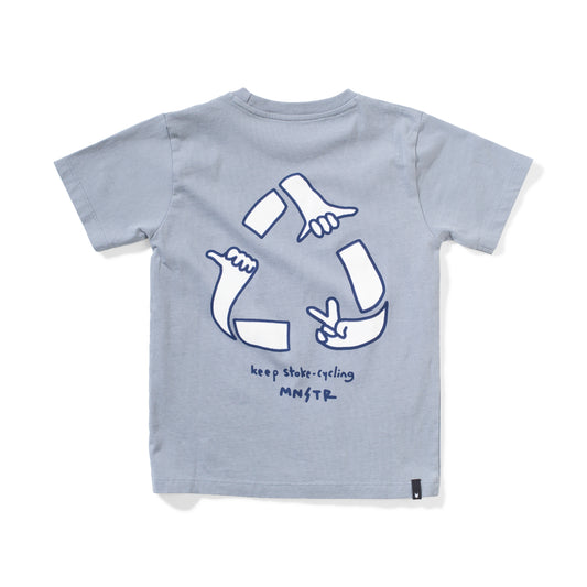 Munster Kids Royal Short Sleeve Tee Mid Blue