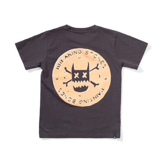 Munster Kids Stones Short Sleeve Tee Soft Black