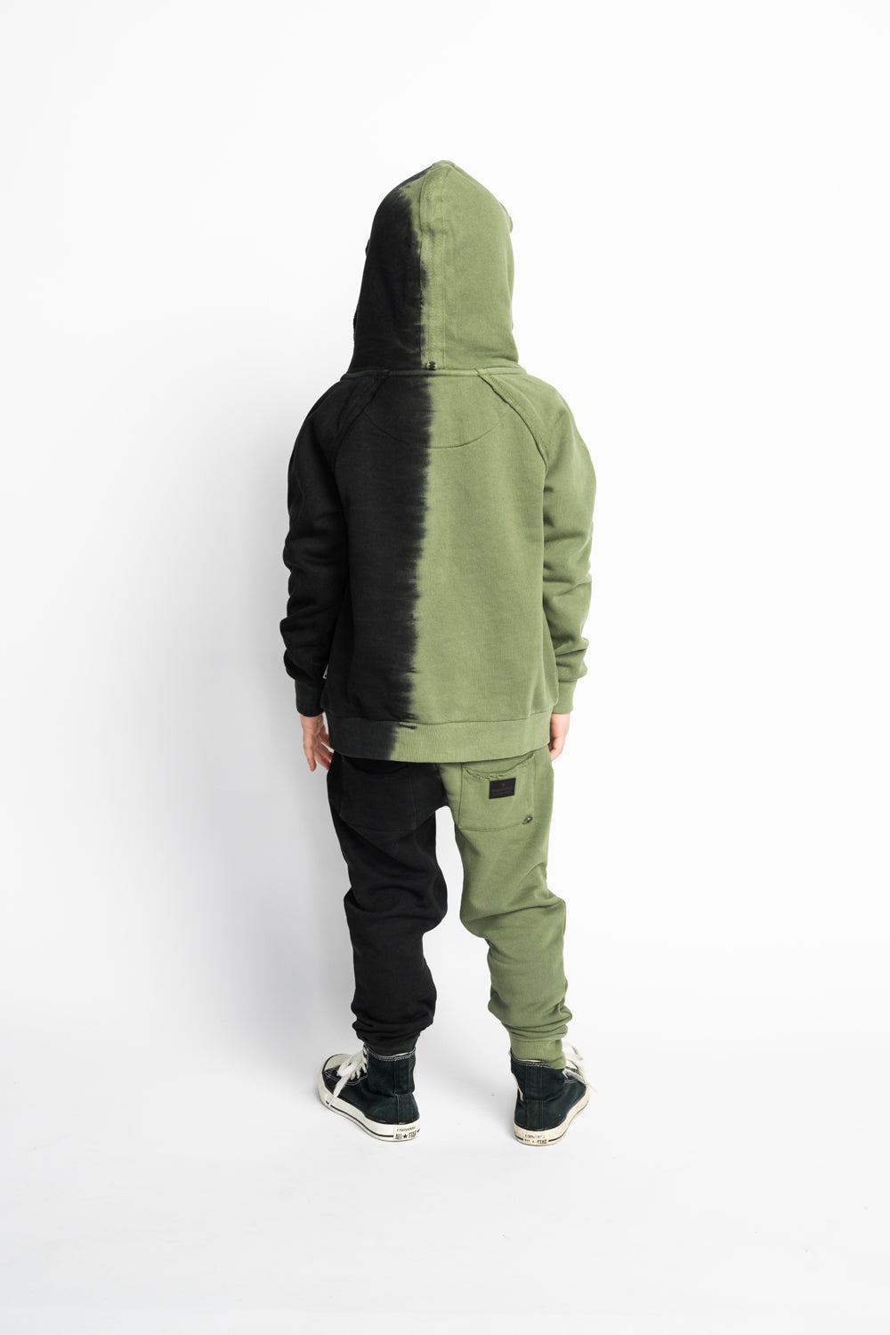 Munster Kids Joker Hoody Dusty Olive