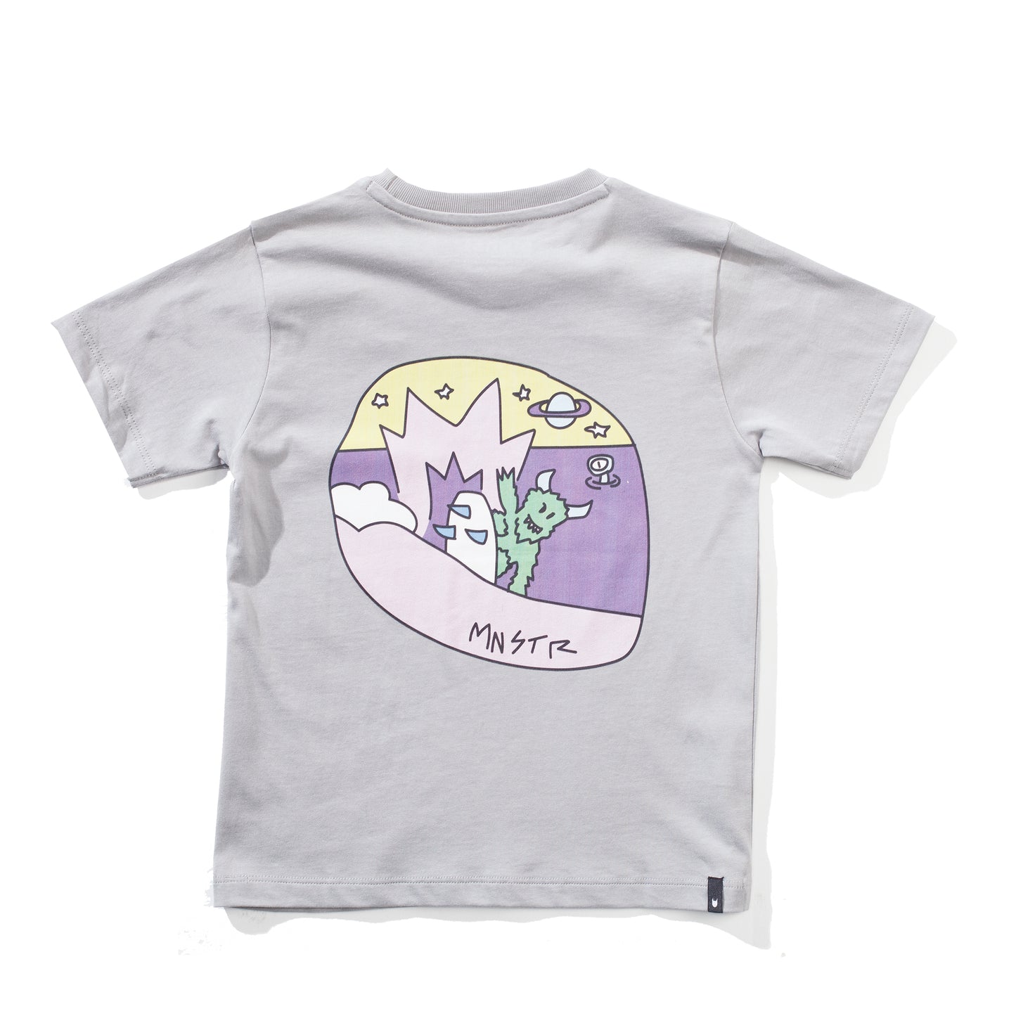Munster Kids Alleysonme Short Sleeve Tee Light Grey