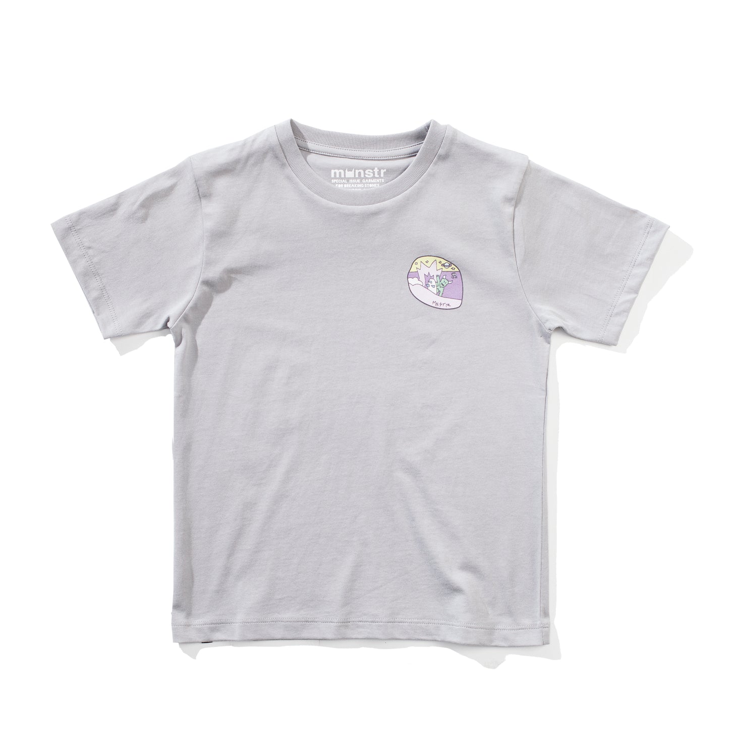Munster Kids Alleysonme Short Sleeve Tee Light Grey