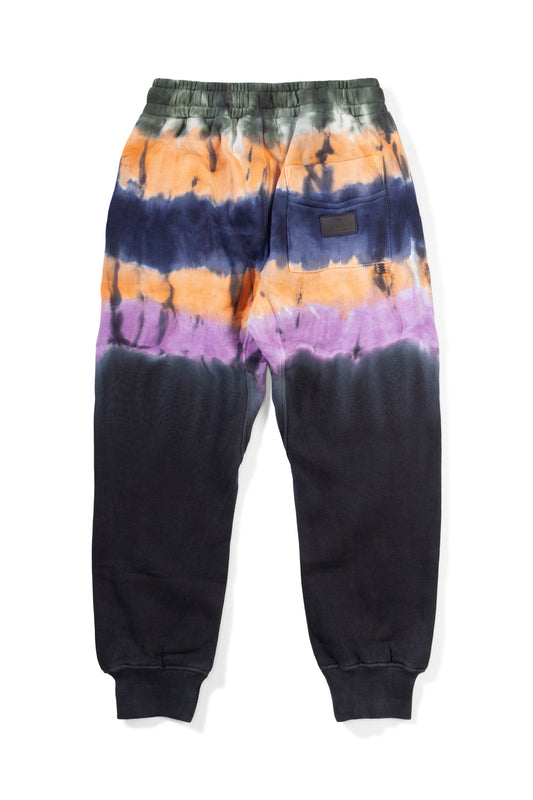 Munster Kids Waistdeep Trackpant Black Tye Dye