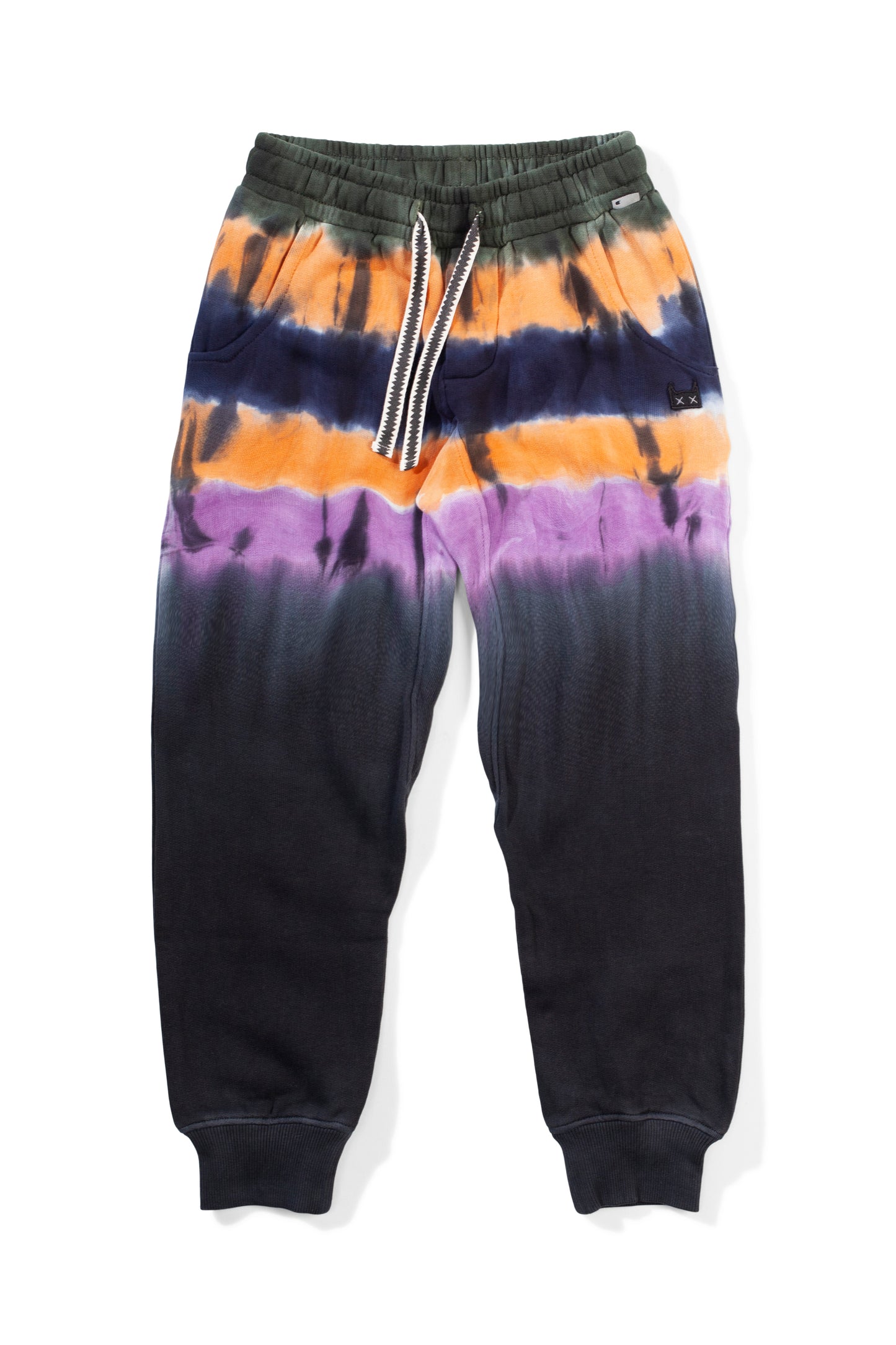 Munster Kids Waistdeep Trackpant Black Tye Dye