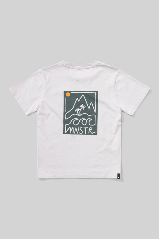 Munster Kids Alps Tee Light Grey