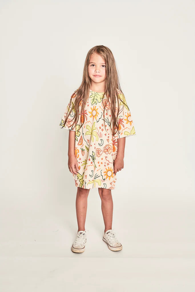 Missie Munster Atoll Dress Tropical Sand