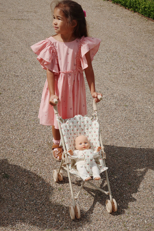 Konges Sløjd Doll Stroller Cherry Motif