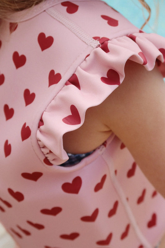 Konges Sløjd Avery Swim Vest Amour Pink