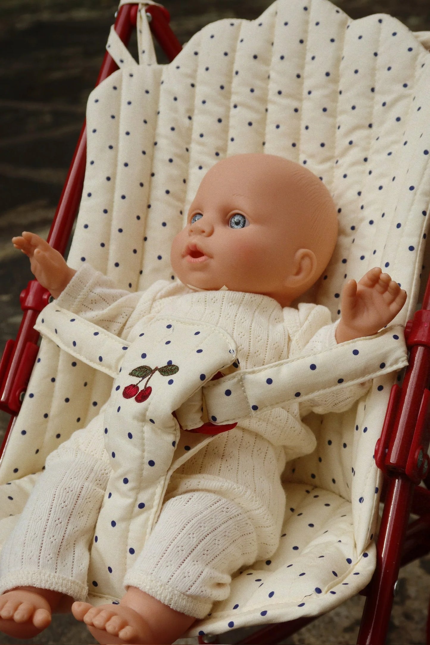 Konges Sløjd Doll Stroller Estate Dot
