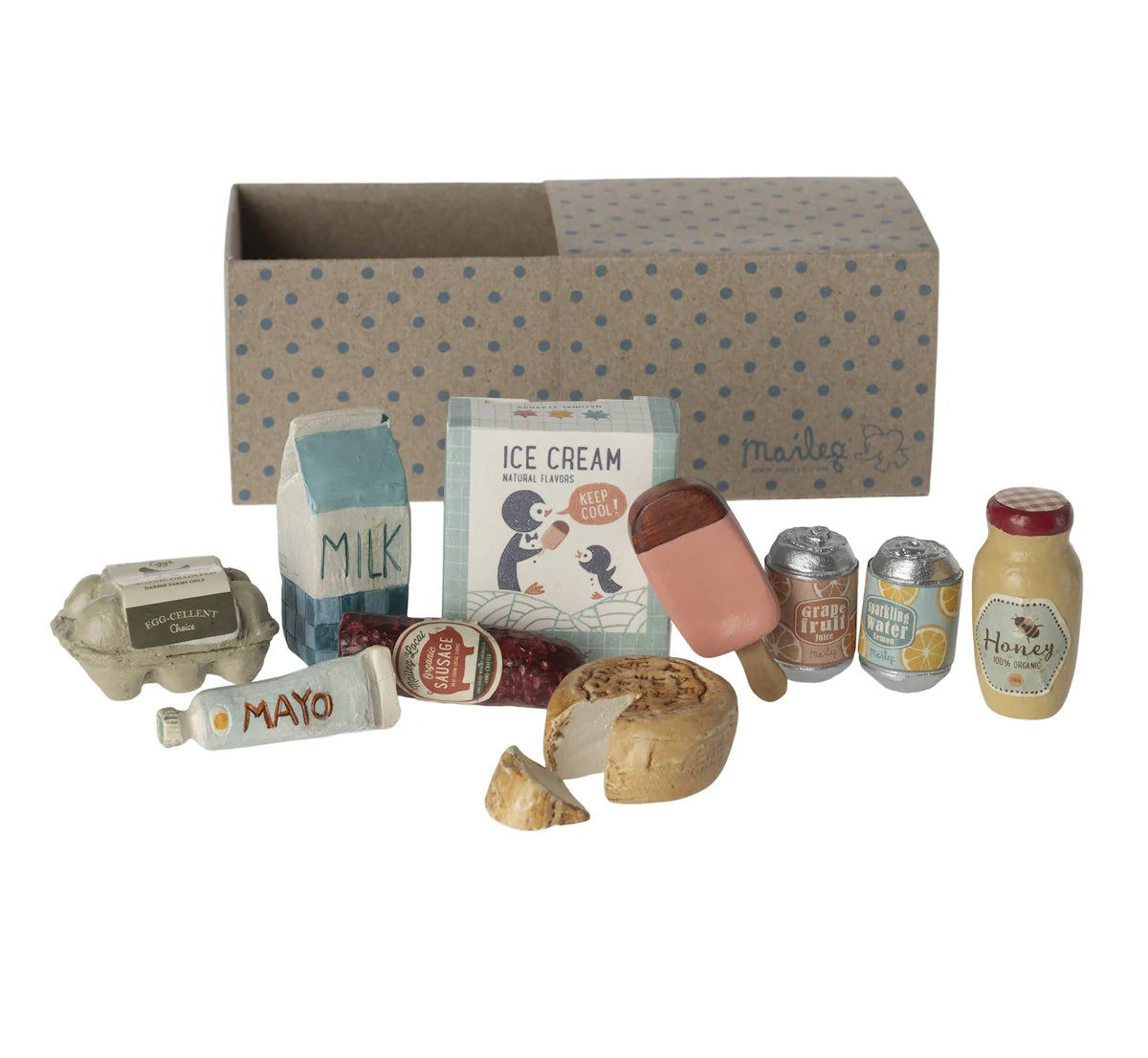 Maileg Miniature Grocery Box